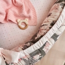 Protectie somn – Baby Nest patut bebe Flowers pastel